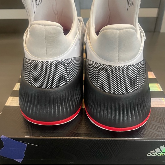 adidas D Lillard 3 'Rip City' Red, Black, White Men's Basketball Shoe Size 11.5 - Picture 5 of 12